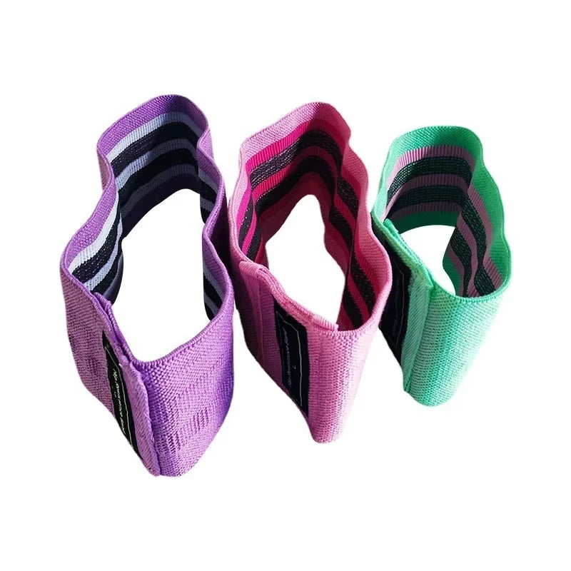 Bandas Elásticas de Resistencia para Glúteos y Piernas (3 Niveles)