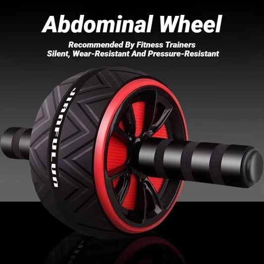 Rueda Abdominal Profesional de Doble Rueda Antideslizante